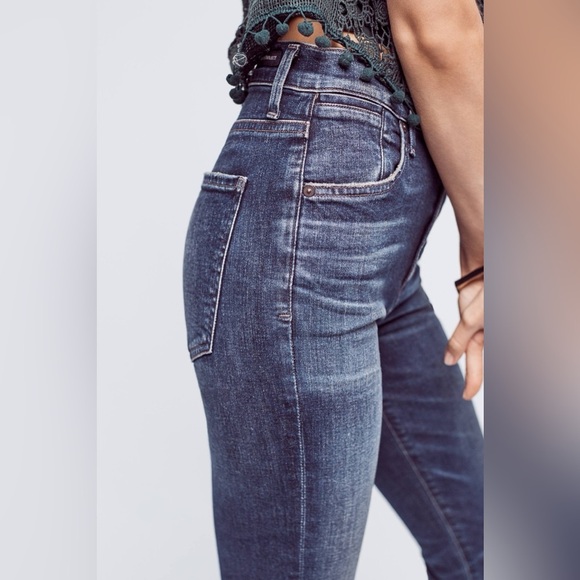 Citizens Of Humanity Carlie Dark Blue High Rise Skinny Jeans Size 27 - Picture 7 of 12